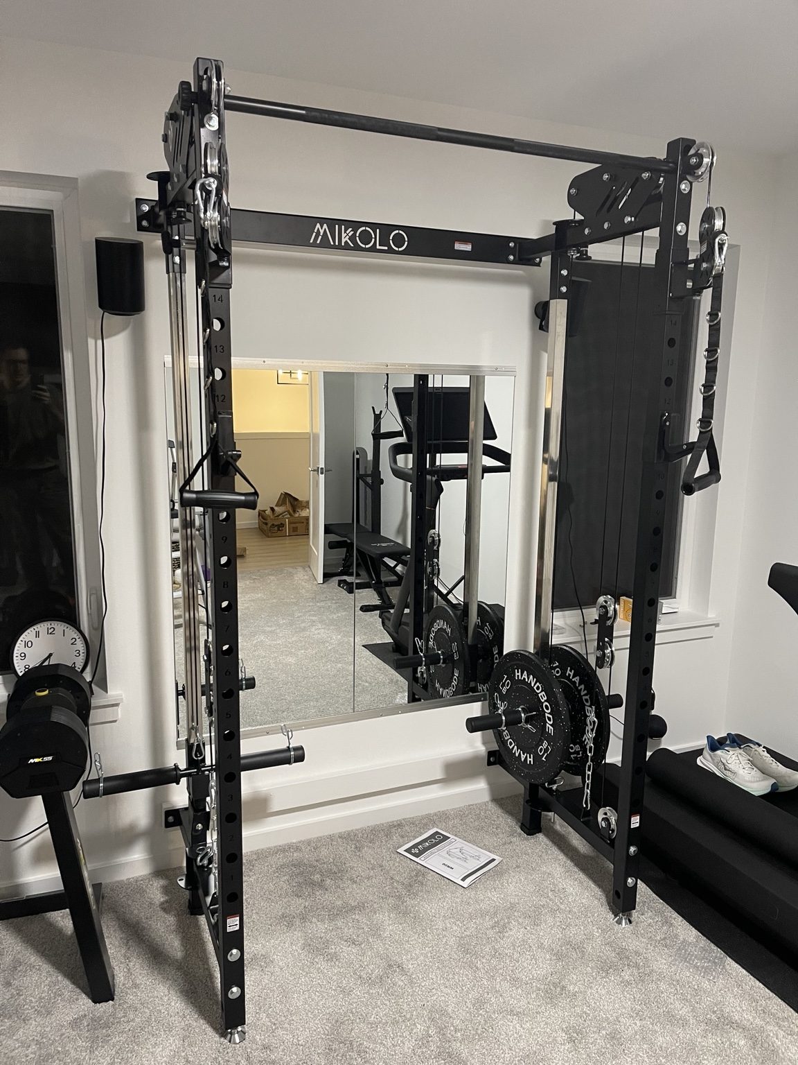 Home gym assembly